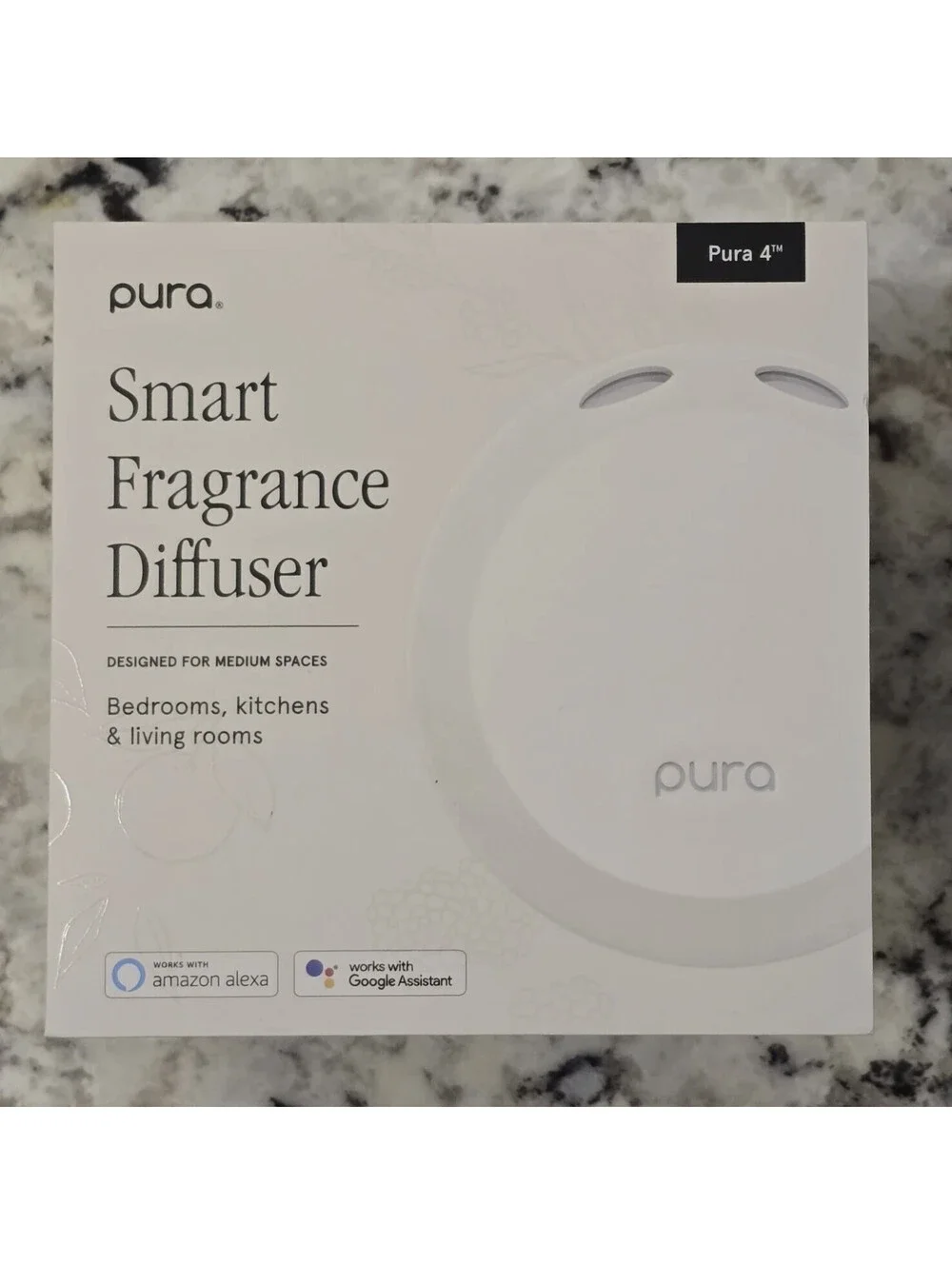 Pura 4 Smart Fragrance Diffuser WITH 2 Scents (2025 version, not recalled)